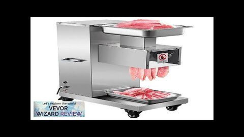 VEVOR 110V Commercial Meat Cutter Machine 1100LB/H Electric Meat Cutting Machine 750W Review