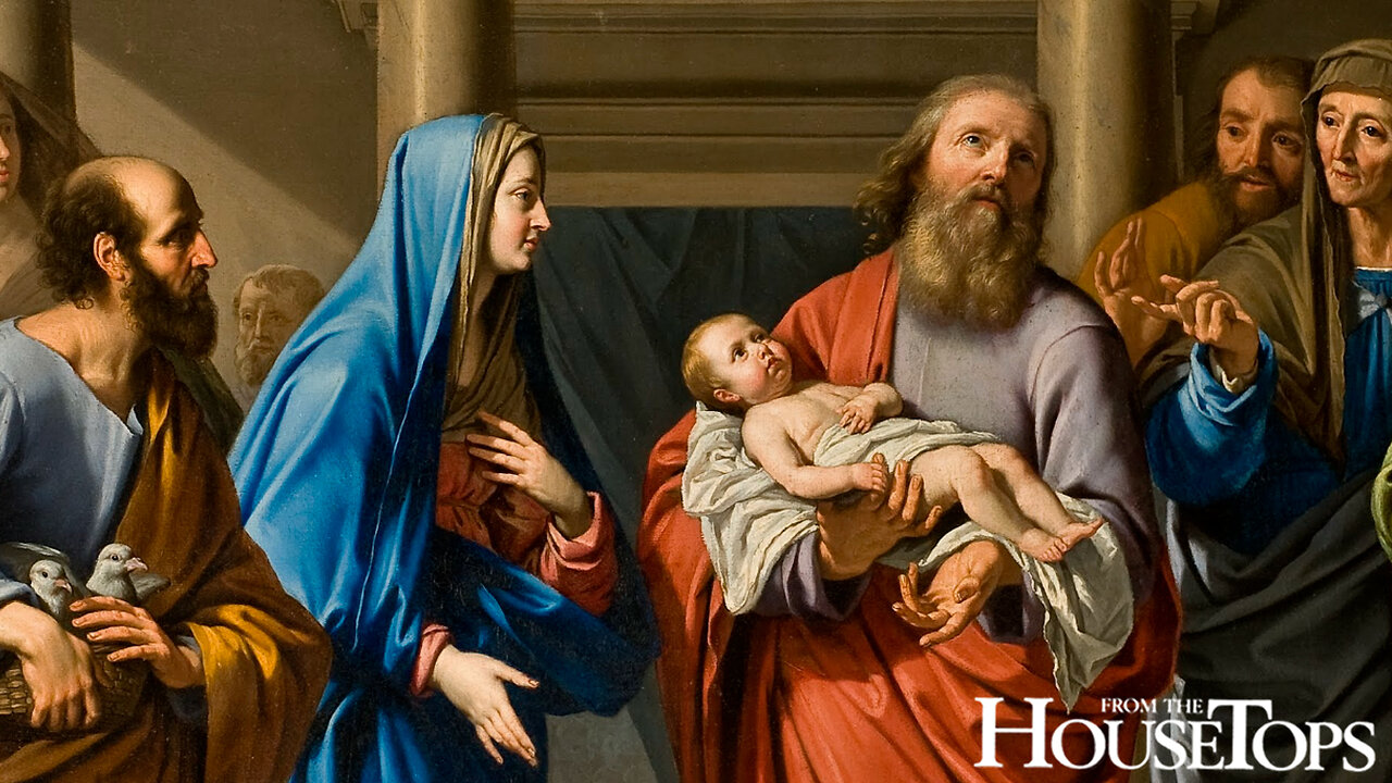 Mary Offers Her Child to God - The Mysteries of the Presentation