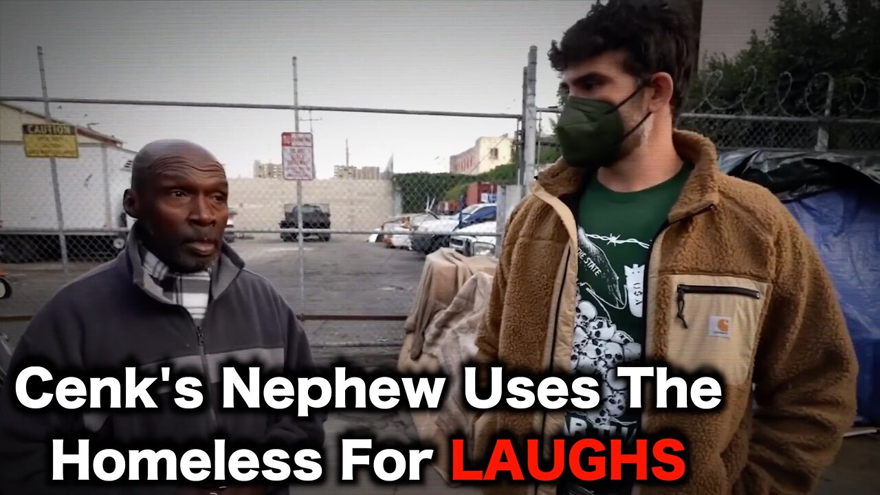 Cenk's Nephew Exploits Homeless For Laughs