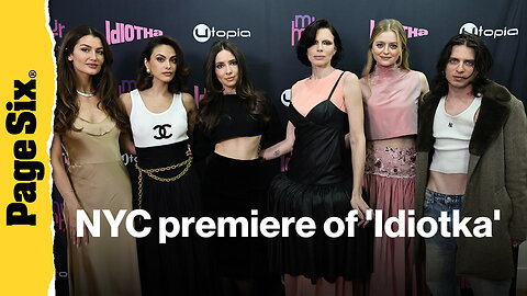 Julia Fox, Camila Mendes and more at NYC premiere of 'Idiotka'