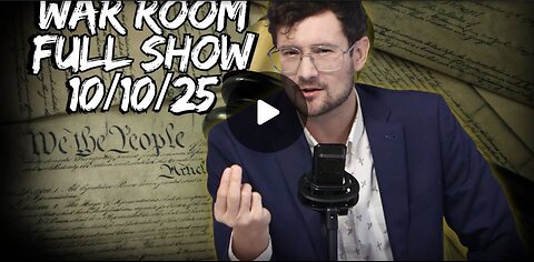 10 10 25 WAR ROOM Harrison Smith Jimmy Kimmel Denies Existence of Antifa
