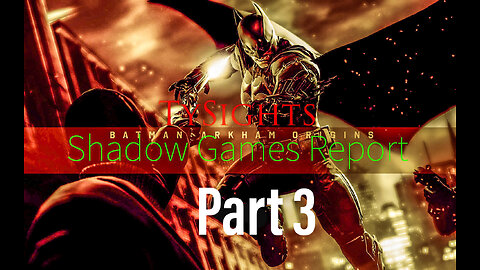 The Night After Christmas / #BatmanArkhamOrigins - Part 3 #TySights #SGR 12/26/24 10pm-CST