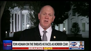 TOM HOMAN ON THE THREATS HE FACES AS BORDER CZAR