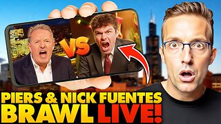 Nick Fuentes LIVE Piers Morgan Interview BREAKS YouTube, Piers Left in SHOCK: ‘Funniest Show Ever’🤣