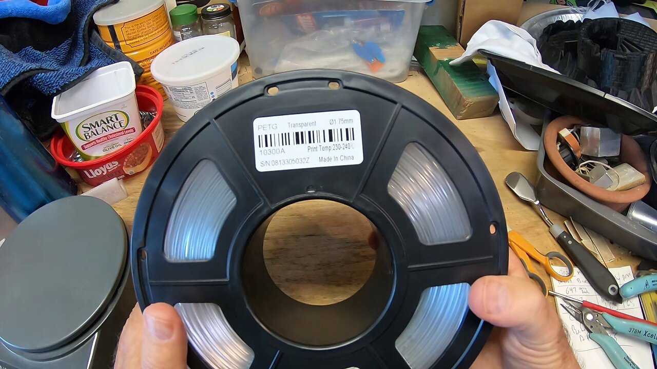 3D Printer - SUNLU Clear 1.75mm PETG Filament Review