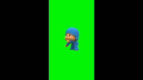 Pocoyo Dance | Green Screen #pocoyo #dance #dancing #trending #fyp