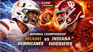 Miami Hurricanes vs Indiana Hoosiers: National Championship 2026 Live Play by Play