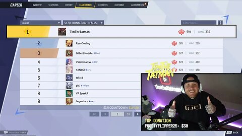 TimTheTatMan PAID For The #1 Rank On Marvel Rivals!