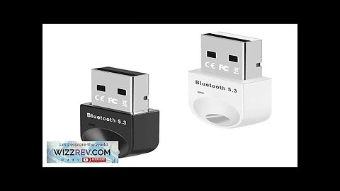 USB bluetotoh 5.3 Adapter Dongle Mini Wireless Audio Transmitter Receiver Driver-free Review