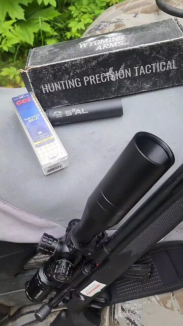 Wyoming Arms 5²AL Suppressor on my Savage Mark II FV-SR Bolt Action