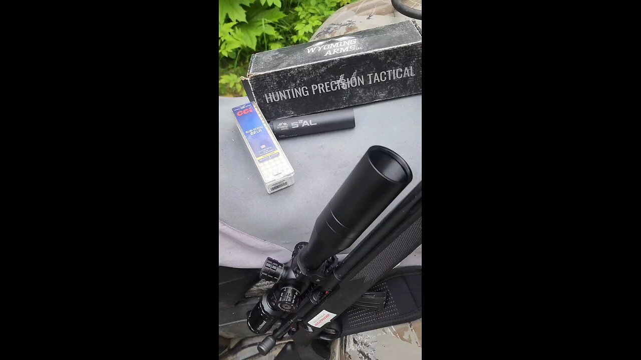 Wyoming Arms 5²AL Suppressor on my Savage Mark II FV-SR Bolt Action