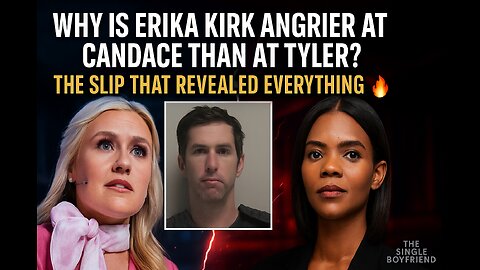 😳 Why Is Erika Kirk More Angry At Candace than Tyler❓This1️⃣Slip is Destroying The Vance Strategy💣