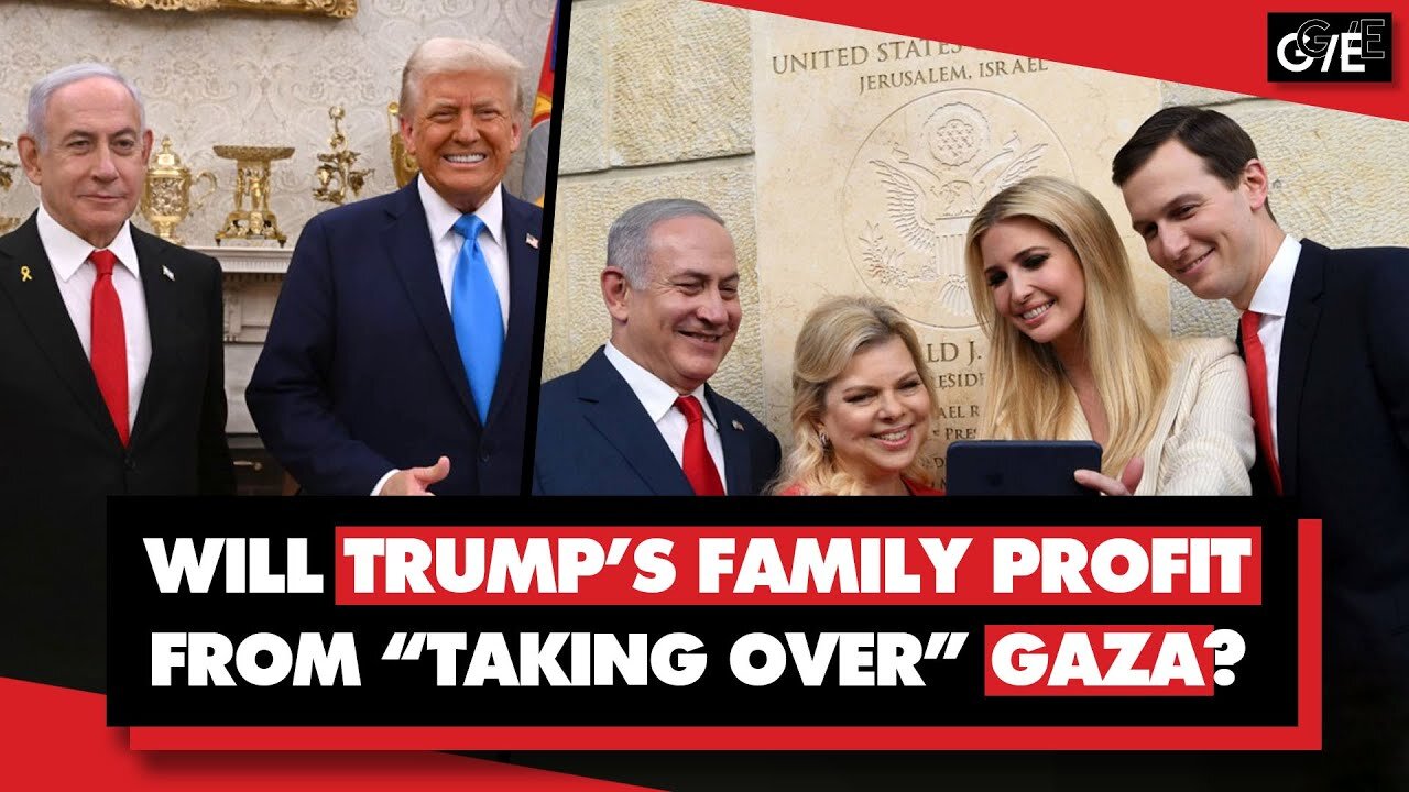 Donald Trump Plans To TAKE OVER Gaza - Expel Palestinians and Build Real Estate To Profit From