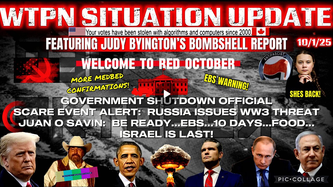 WTPN SITUATION UPDATE FEATURING RESTORED REPUBLIC 10/1/25