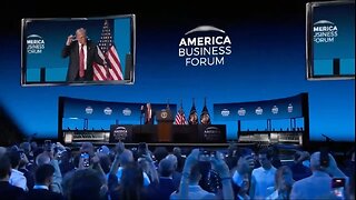 THE TRUMP DANCE At The American Business Forum