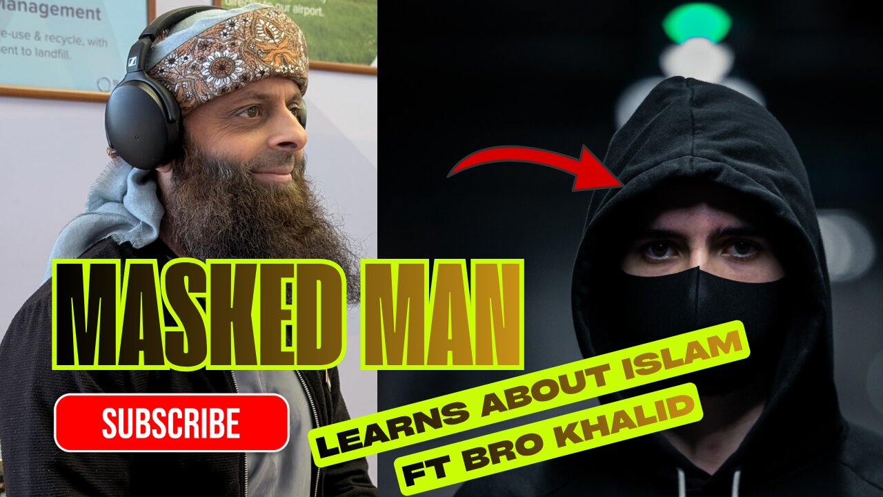 MASKED MAN COMES TO ASK QUESTIONS ABOUT ISLAM