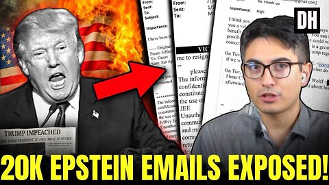 Trump Won't Survive This Epstein Leak, Israel & Mossad BOMBSHELL Exposed