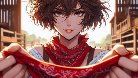 ASMR - Outlaw Girl Ties You Up and Bandana Gags You [f4a] [covering your mouth] [tied up] [gagged]