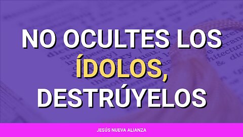 🪨 No ocultes los ídolos, destrúyelos | Génesis 31:17-35