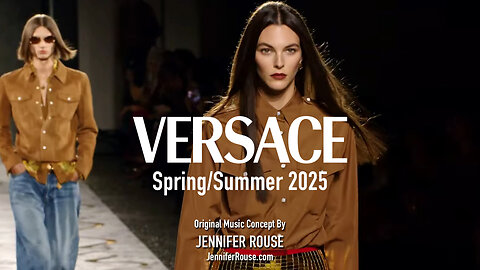 Versace - Spring Summer 2025 - Original Music by Jennifer Rouse