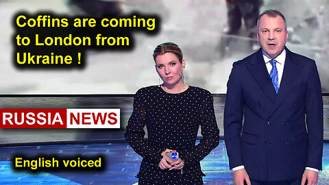 Coffins are coming to London from Ukraine!