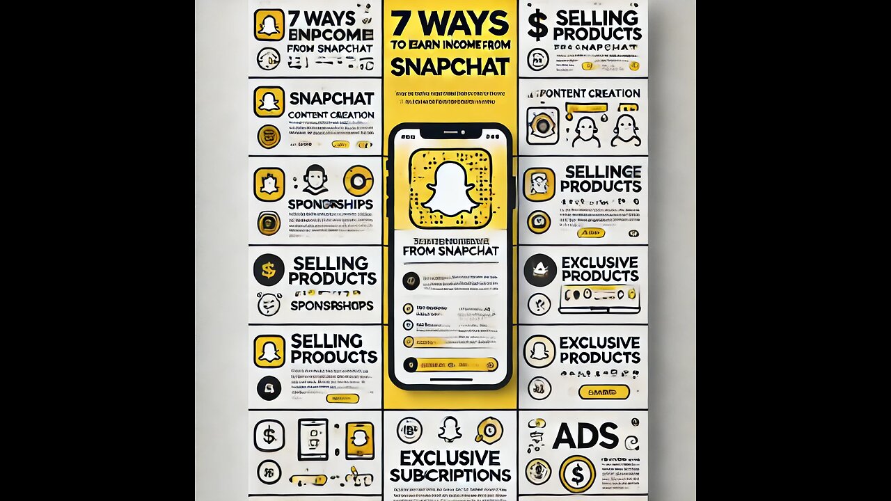 Ways to profit from Snapchat