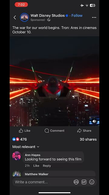 TRON Ares 10/10/2025