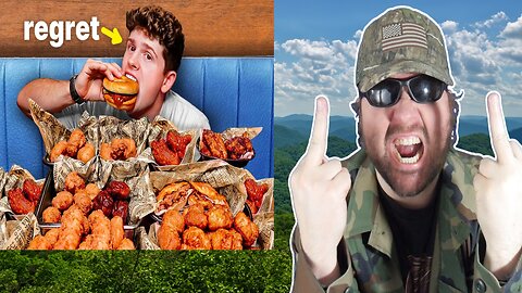 I Ate The Entire Menu At Wing Stop! (Tommy Winkler) - Reaction! (BBT)