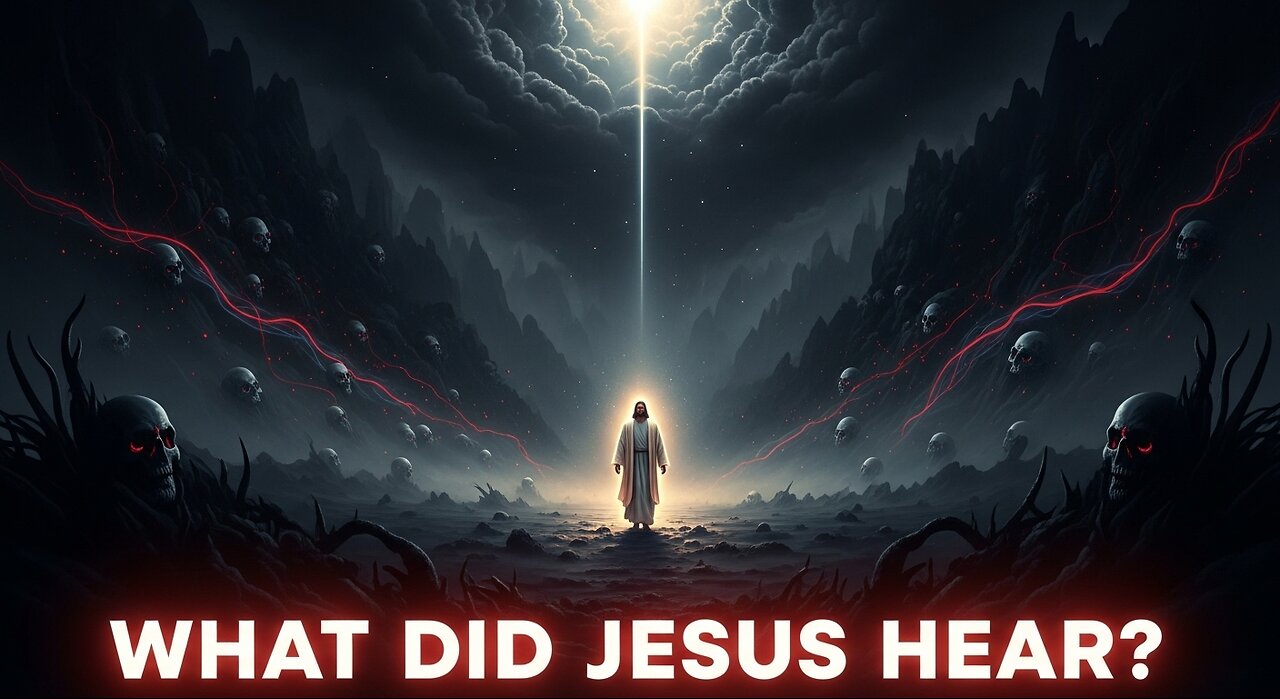 While Walking Through Death’s Shadow… What Did Jesus Hear? 🌑✝️👂