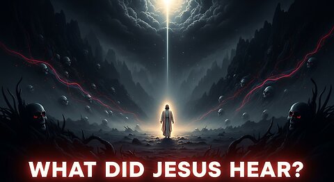 While Walking Through Death’s Shadow… What Did Jesus Hear? 🌑✝️👂