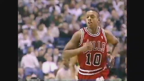 B.J. Armstrong 20 Points 7 Ast @ Sonics, 1994-95.