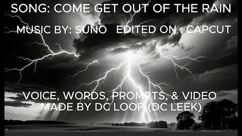 COME, GET OUT OF THE RAIN