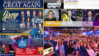 Robert Kiyosaki | Robert Kiyosaki Interviews Eric Trump & Clay Clark About Their Fight to Grow America's Businesses & to Make American Great Again! + Join Eric Trump At Clay Clark's Dec. 4-5 ThrivetimeShow.com Business Conf.