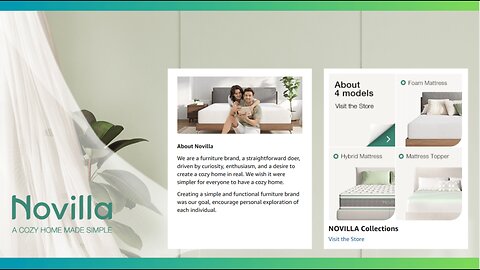 Novilla Queen Mattress, 12 Inch Queen Size Memory Foam Mattress