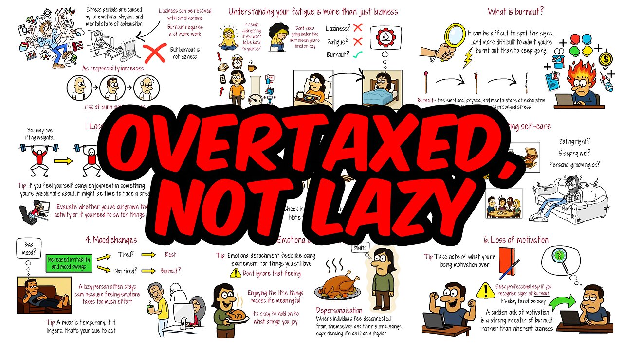 6 Hidden Signs You're Burnt Out (Not Lazy)