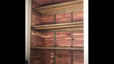 Built Some Cool Closet Shelves