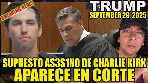 SUPUESTO AS3S1N0 DE CHARLIE KIRK APARECE EN CORTE HOY