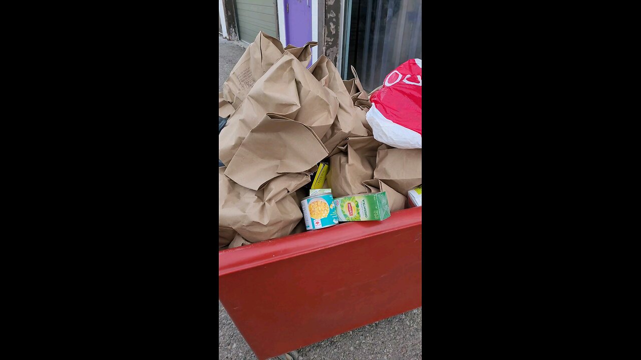 Donation of 240lbs if Food to Low income Earners in Peel Region 22nd December 2025