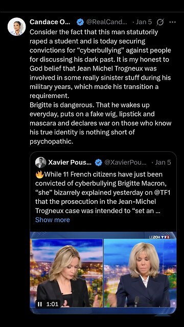 Candace an Xavier Poussard ~ prosecution in the Jean-Michel Trogneux case