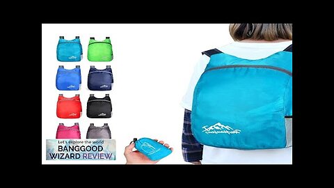 20L Foldable Lightweight Packable Backpack Outdoor Folding Ultralight Backpack Travel Review