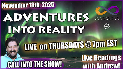 Call in for a Live Reading with Andrew Bartzis! How has the Solar Weather affected you?