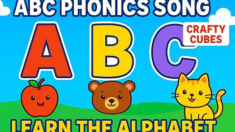 ABC Phonics Song for Kids 💫 | Learn Alphabet A to Z with Fun Rhymes crafty cubes