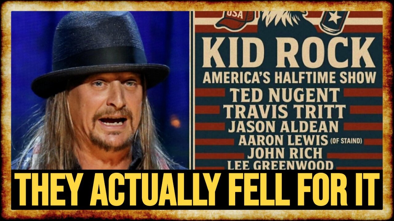 MAGA Influencers PUNK'D by OBVIOUS PRANK TPUSA Halftime Show Graphic