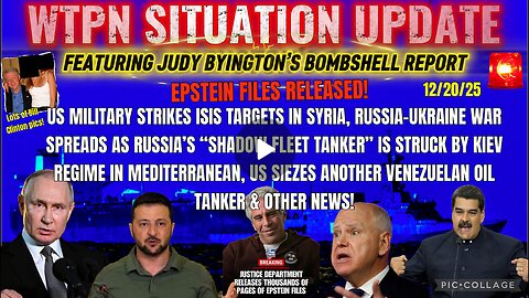 SHituation UPDate - 12/20/25 [Epstein Files RELEASED!!] [War is ON]