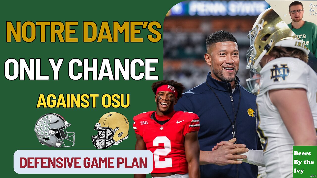 How Notre Dame Can Win vs Ohio State Football | Schematic Answer