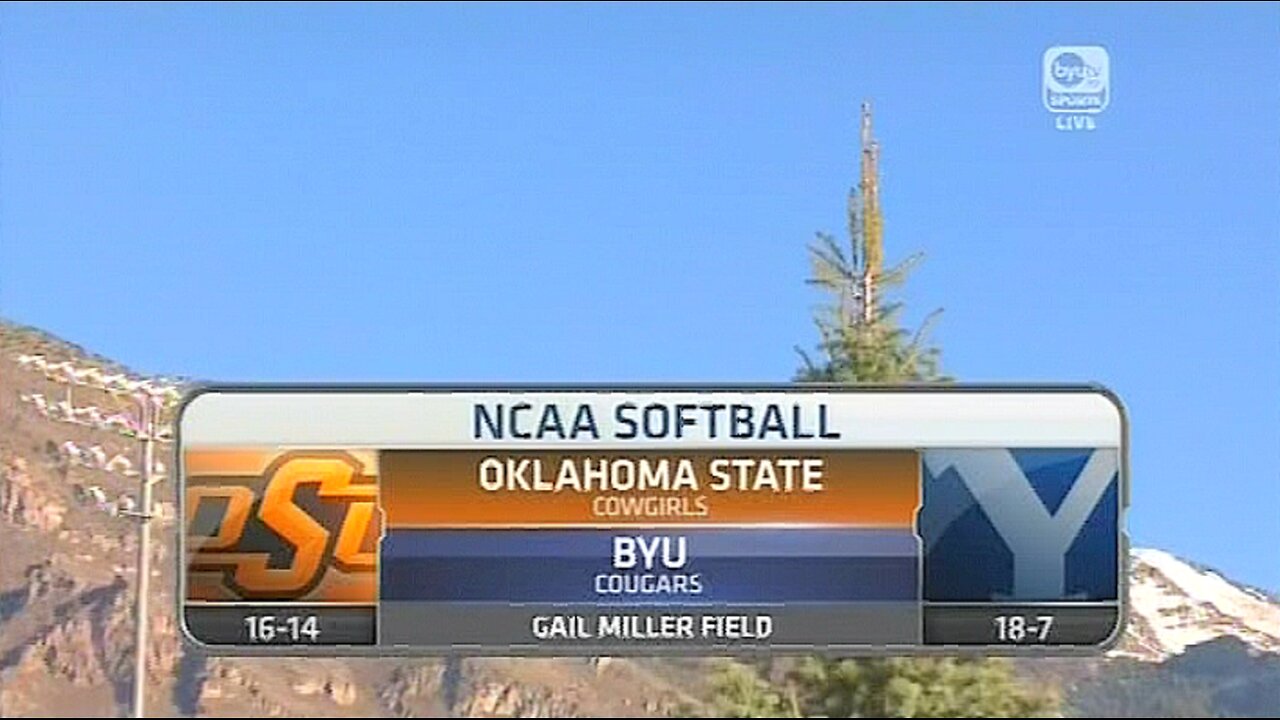 2015 Softball - OK State @ BYU (Game 2) [DH-G2]