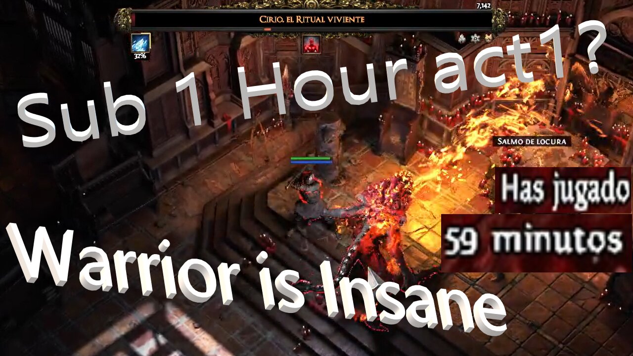 Warrior is the strongest leveling class POE2 - Speedrun showcase