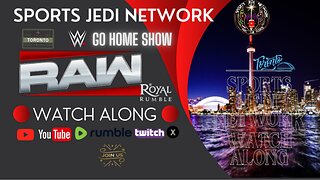 WWE RAW Jan 26, 2026 LIVE Watch Along | Royal Rumble Go-Home Show