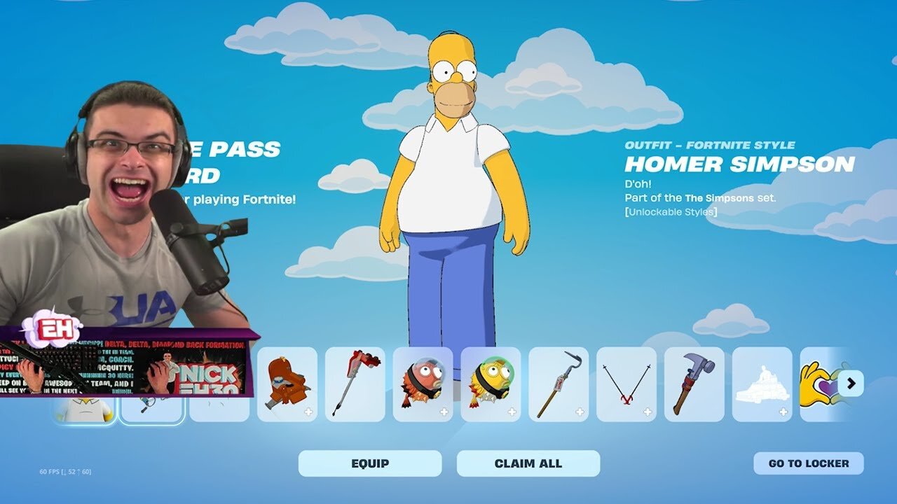 NickEh30 Reacts to The Simpsons Battle Pass — It’s Actually INSANE! 😱