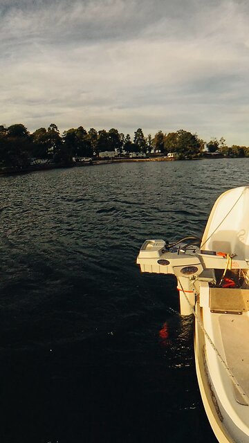 Sailing on Lake Keowee